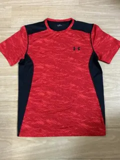 Under Armour レッド ブラック Tシャツ