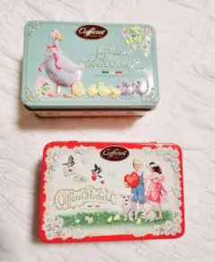 Caffarel 空き缶セット 2個