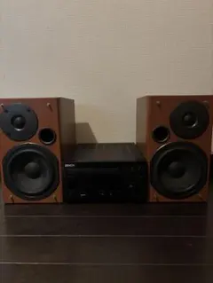 DENON コンポ RCD-M38-K ブラック 2スピーカー ウッド仕上げ 激安オーディオ第2弾 DENON RCD-M38 ピックアップ交換 - YouTube