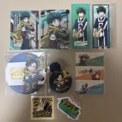 僕のヒーローアカデミア 緑谷出久 紙類 まとめ売り コースター&ステッカー等