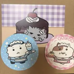 もちにゃみ もぐもぐカフェ コースター ポストカード - メルカリ