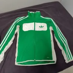 adidas トラックジャケット M グリーン