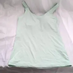 UNIQLOエアリズムブラトップブラタンクトップSサイズ淡いグリーン最終価格