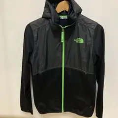 THE NORTH FACE フード付きジャケット 黒/緑