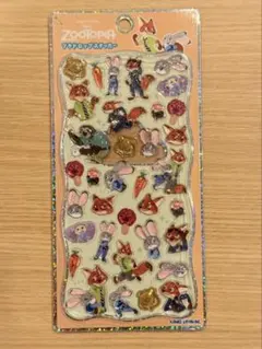 ボンボンドロップシール　ズートピア　ディズニー　正規品