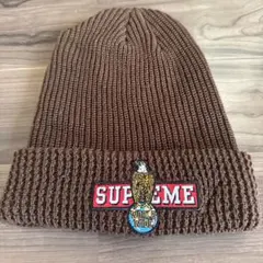 2025年最新】supreme ニット帽 ブラウンの人気アイテム - メルカリ