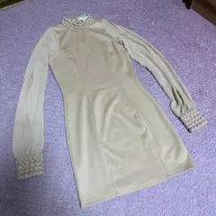 【新品未使用】【FOREVER21】シースルーワンピース　ヌーディーワンピース