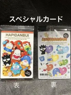 サンリオキャラクターズ　ウエハース11 スペシャルカード1枚　はぴだんぶい　レア