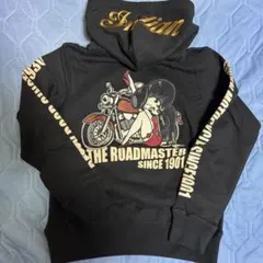 新品 Indian Motorcycle × Betty Boop プルパーカー
