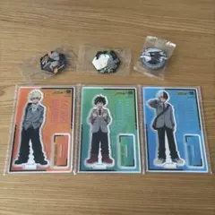 くら寿司　僕のヒーローアカデミア　アクリルスタンドセット
