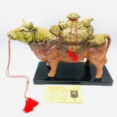 立牛童子 笛吹童子 騎牛帰家 和風置物 昭和レトロ アンティーク - メルカリ