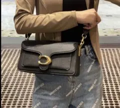COACH TABBY 26ブラック 2ウェイバッグ