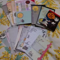 【ナイトメア・ビフォア・クリスマス】 メモ用紙セット　平成レトロ