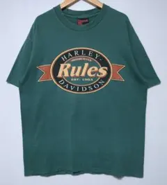 VINTAGE HARLEY-DAVIDSON HOLOUBEK Tシャツ L