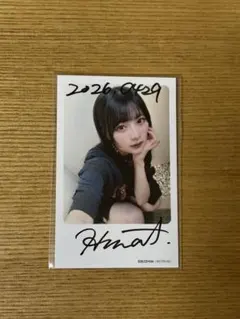石川澪 直筆サイン入り チェキ - メルカリ
