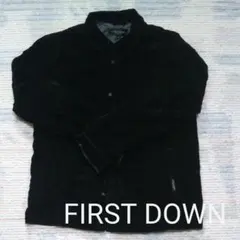 FIRST DOWN　ブラックメンズアウターのサムネイル