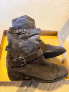 プラダ スエード ブーツ 36サイズ