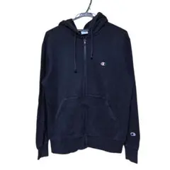 Champion チャンピオン ネイビー 紺色 フルジップ パーカー L