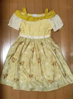 アクシーズファムキッズ 美女と野獣 半袖ワンピース