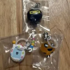 未開封♡たまごっちめじるしアクサセリー3 めめっち　ござるっち　ガチャ　めじるし