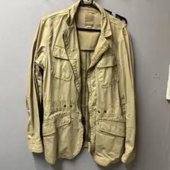 DIESEL ミリタリージャケット ベージュ Mのサムネイル