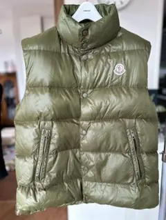 MONCLER ダウンベスト カーキのサムネイル