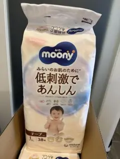 moony ナチュラルムーニー テープ Lサイズ