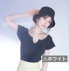 MERCURYDUO 半袖 ホワイト