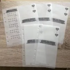 バインダー 貯金 リフィル A6 家計　韓国 saving challenge