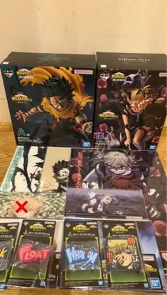 一番くじ 僕のヒーローアカデミア -幸せの上に- A賞B賞セット　おまけ付き