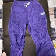 9090 パープル XL ナイロンパンツ