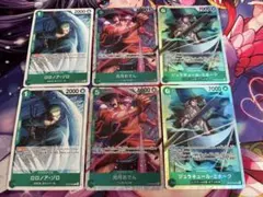 《即日発送》ゾロ、ミホーク、おでん　スタートデッキ　計6セットのサムネイル