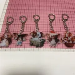 ギズモ☆お揃いキーホルダー5個