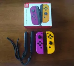 Nintendo Switch Joy-Con ネオンパープル/ネオンオレンジ