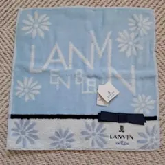 【新品未使用】タグ付き[LANVIN en Bleu] タオルハンカチのサムネイル
