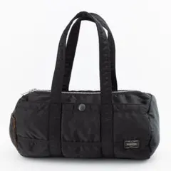 A108【美品】ポーター／タンカー　ミニボストンバッグ　ダッフル　ナイロン　黒