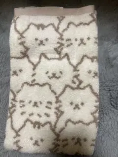 抗菌フェイスタオル 猫デザイン