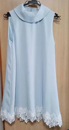 Bya Bya 水色 ノースリーブ ワンピース