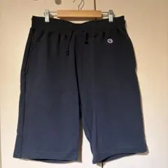 Champion チャンピオン スウェット ショートパンツ ネイビーのサムネイル