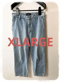 ☘️P1☘X-LARGE ワイドデニム ストレートデニム 32のサムネイル