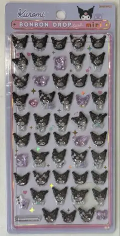【正規品】サンリオ　クロミ　ボンボンドロップシール　ミニ