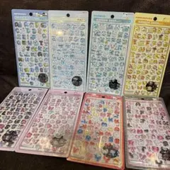 ボンボンドロップシール サンリオ　文字　コンプリート　8枚セット