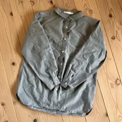 ikka 長袖シャツ S オリーブグリーンのサムネイル