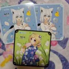 ホロライブ極楽湯コラボ　コースターセット