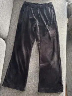 ヌクヌクニットコールフレアパンツ　150