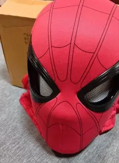 スパイダーマン マスク 顎連動 まばたき機能付き ☆即日発送 - メルカリ