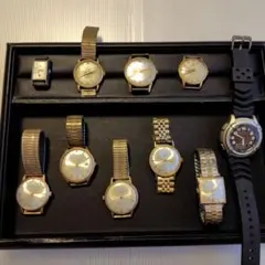1【遺品整理・生前整理】 ジャンク品　時計まとめ売り　14KGF 刻印有