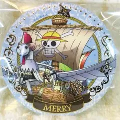 麦わらストア　ワンピース　バースデー　缶バッジ　メリー号