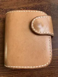 ヌメ革ハーフウォレット