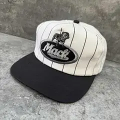 Mack TRUCK ストライプキャップ　80s USA製